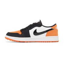 나이키 미하일 조던 골프화 백보드 다크오렌지 Nike Air Jordan Retro 1 Low Golf Shoes BACKBOARD