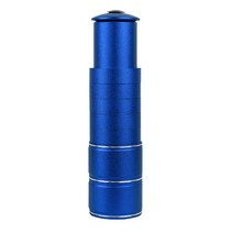 Royalways 자전거 포크 줄기 증량제 연장 핸들 바 높이 어댑터 헤드 업 28.6mm 산악 도로 자전거 포크 조절기, 13.7cm, 알루미늄 합금, 블루