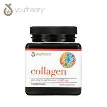 유씨어리 고함량 가수분해 콜라겐 6000mg 120정 스킨 헤어 포뮬러 인헨스