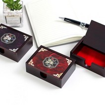 [박씨상방] N 나전칠기 자동 자개 명함함(팔각), 단품