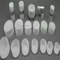 10pcs 원형 파이프 외부 보호 캡 미끄럼 방지 투명 PE 플라스틱 튜브 엔드 커버 플랜지 조인트 케이스, [17] M36