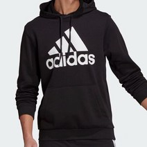 아디다스 봄가을 빅로고 데일리 후드티