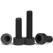 M6 블랙 플라스틱 육각 소켓 볼트 나일론 헥사곤 렌치 헤드 절연 나사 스크류, M6 (20개), 50mm, 1개