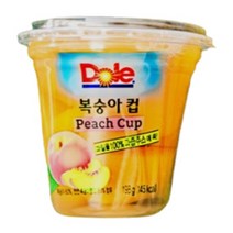 Dole 돌 후룻컵 복숭아컵 198g x 4개, 상세페이지 참조, 상세페이지 참조, 상세페이지 참조
