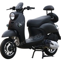 레트로 125CC 오토바이 스쿠터 EFI 오프로드 배달용 취미 레져 입문용 JH, 기화기 - 매트 블랙 이코노미