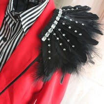 뺏지 굿즈 Boutonniere 클립 칼라 브로치 핀 웨딩 정장 연회 깃털 꽃 파티 바 쥬얼리 어깨 배지, 05 M12