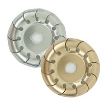 목재절삭날 목공그라인더휠 초강력 65MM 12T DISK BLADE 아이스가공 앵글 라운드 실버/골드, 실버