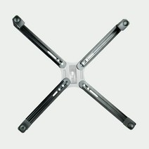 TV 마운트 모니터암 듀얼모니터암 27인치 고중량 받침대 신규 10″ 27″용 ad600 연장 후크 세트 클램프 어댑터 모니터tv 구멍 없음 4 pc 조정 가능한 크기 tv