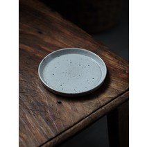 일본복고풍과일 그릇 순수한수제 얕은 디저트 접시, D