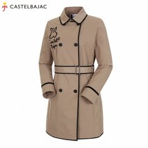 까스텔바작 여성용 아트웍 트렌치 코트 BG9FJK501