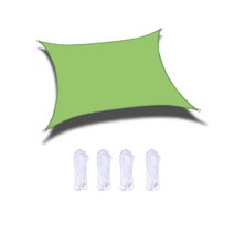옥외 차양 직사각형 초 차양 정사각형 방수포 스크린 자동차 정원 발코니 캠핑을 위한 방수 차광 캔버스 텐트, 1x1m, 04 Green