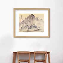 나봄갤러리 김홍도 옥순봉 액자, 3.내츄럴 액자