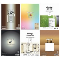 한국 폼텍 라벨지 100매입 일반 광택 투명 원형 방수 색상 화일 라벨, A.일반 라벨지 100매입, LS-3627(8칸)