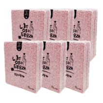 캣피앙 냥블리 고양이 두부모래 2.7kg 7L x 6개 셋트구성, 복숭아향