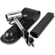 생존 도구 Bushcraft 정착 자 렌치 우드 오거 드릴 비트 야외 나무 못 및 구멍 제조기 수동, 02 Black