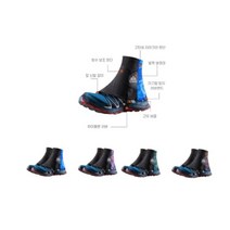 오니지 숏 스패츠 등산 트레킹화 러닝게이터 AONIJIE, Blue