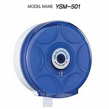 (유성산업) 점보롤화장지 디스펜서 YSM-501 (원형) 롤휴지통 공, 단품, 단품
