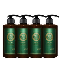[댕기머리]명품 샴푸 500ml 4개, 없음