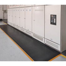 절연 매트 배전실 조전압 고무 정전기 패드 작업 정전기방지 작업 발판 충격흡수, 블랙 5mm 두께 1.2m 폭 10m 길이