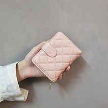 메이리앤 수납력 좋은 여성 지갑 퀼팅 카드지갑 반지갑