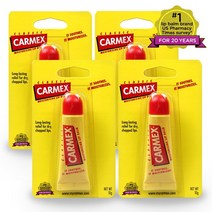 Carmex 카멕스 립밤 3종(스틱 튜브 단지) 립케어 택1 +마술패치, 4개+마술패치, 클래식 튜브