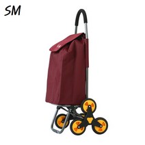 SM 세바퀴 장바구니 핸드 캐리어 바퀴달린 마트 쇼핑 캠핑 시장 가방 카트 핸들카