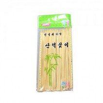 산적꽂이 이수시개 과일 포크 나무 산적꼬지 대, 행복한 1