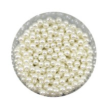 [홈앤스쿨] 진주구슬 반쪽진주 하트 별 꽃무늬 칼라 단색 혼합 DIY 만들기 꾸미기 데코 재료 용품 환경판 진주, 진주구슬_8mm