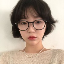 에스비카 Kenyon-C01 검정 사각 뿔테 안경테