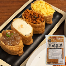 유부초밥 사각유부 조미유부 유부초밥 40매 50매, 조미유부 40매 (8440) 64e7