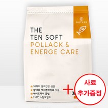 버틀러 더텐 소프트 강아지사료 3kg + 600g사료 + 덴탈츄 3p 증정, 황태 에너지 활력케어