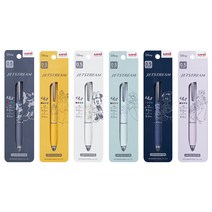 유니 제트스트림X디즈니 콜라보 멀티펜 MSXE5-1600D-05, RP.LILAC