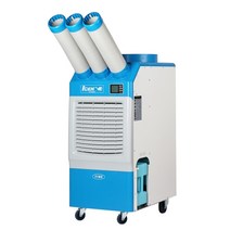 웰템 산업용 이동식 에어컨 WPC-6000P 강력한 파워냉방 코끼리에어컨 산업현장 필수