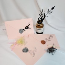 프리저브드 플라워 안개꽃 유칼립투스 청첩장 DIY 재료 소재 선물 포장 보존화, 솔라로즈 클라우드핑크
