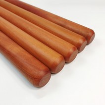 도매용 레드하트 밀대봉 참죽원목 라지 페어웨이우드 대추나무 밀방망이, T09-정기품 레드하트 대추나무 길이
