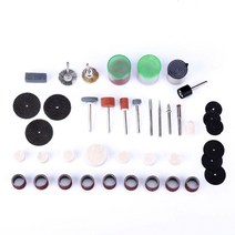 미니 그라인더 연마기 105P/세트 다용도 전동 전기 조각기 악세서리 세트 빠빠 비트 사포 비트 소형 공구 연삭 샌딩, 단품