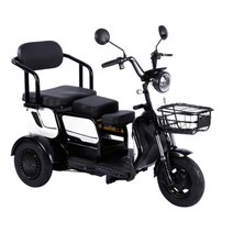 신일 농촌오토바이 전기 삼륜 전동차 스쿠터 어르신 오토바이, 검정색