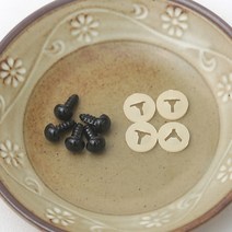 [대량구매]나사눈(인형눈) 1봉(99개), 18mm
