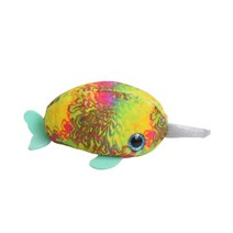 애착인형 귀여운 인형 선물 15cm 타이 비니 동물 큰 눈 부드러운 인형, 01 10CM, 11 하늘색