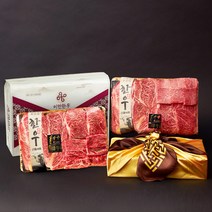 이연한우 1++ 마장동 투뿔 구호 국내산 소고기 한우 선물세트, 1++별세트(등심 채끝 갈비살), 2kg