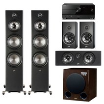[] 야마하 RX-A6A + 폴크오디오 Reserve R700 5.1채널스피커(R200/R, 5채널:브라운