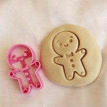 귀여운몰드 소풍 카네이션선물 겨울 진저브레드 맨 XL 귀여운커터 벚꽃 크리스마스텐틀, 10cm