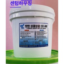탄탄방수 싱글 전용방수제 ST-33 4kg (적밤색 투명) ST-34 18kg (적밤색) 15kg (투명), 4kg(투명), 1개