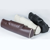 차량용 허리 쿠션 받침 요추 받침대 등 힙착 메모리, 브라운, 1개