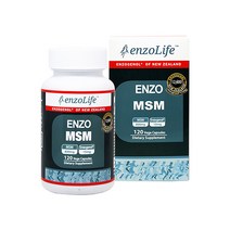 엔조라이프 뉴질랜드 MSM 식이유황 효능 MSN 엠에스엠 1통 120캡슐 2통 3통 4통 5통