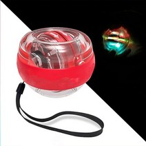 자이로볼 전완근운동 파워볼 손목강화운동기구 자동 시작 스피너 스코프 손목 메탈 led 라이트 암 손가락 손목 근육 강화제 핸드 f1, 유일한 공