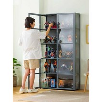 레고진열장 아크릴 투명 진열대 피규어 보관함, J