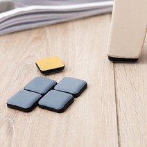 그린생활 소음방지 슬라이딩 테프론 가구패드 12p 의자패드, 본상품선택