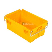 SK플라스틱 공구상자 공구박스 부품상자 플라스틱박스 공구함, 32.부속상자A 노랑