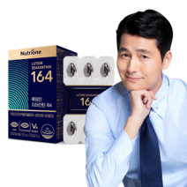 뉴트리원 루테인 지아잔틴 164 비타민A 7중 기능성 눈 건강 건강기능식품, 1박스, 30캡슐
